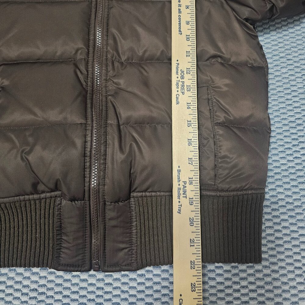 Old Navy Vintage Y2K Frost Free Down Short Brown Puffer Jacket - Size Medium - Picture 7 of 8
